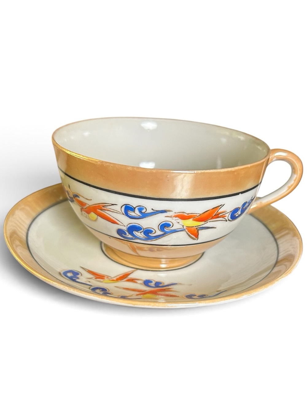 Vintage Japanese Teacup & Saucer